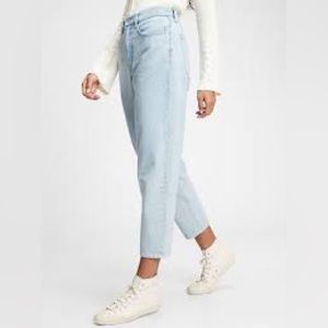 Gap High Rise Barrel Jeans